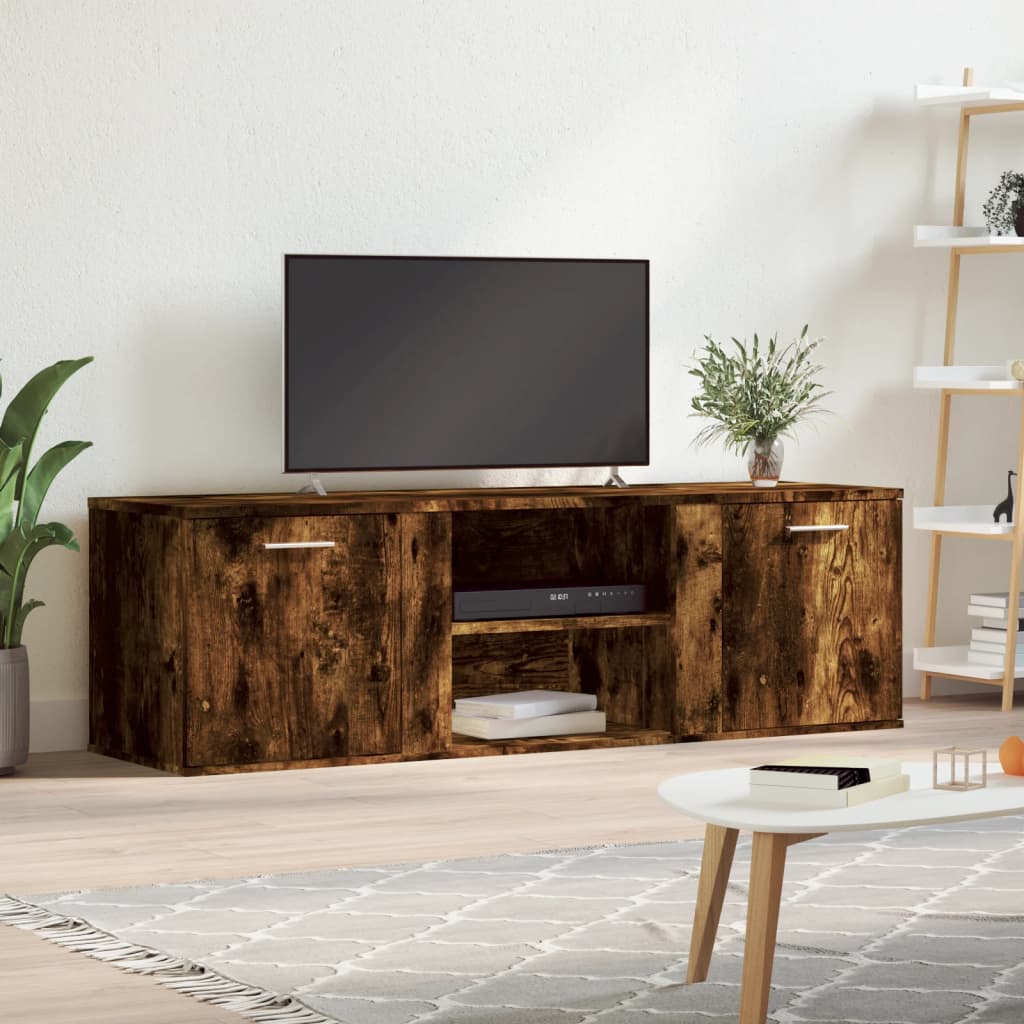 Tv-Meubel 120X34X37 Cm Bewerkt Hout