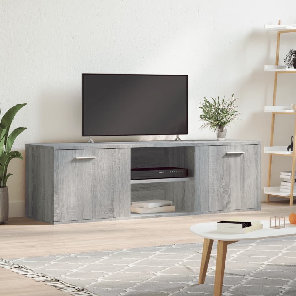 Tv-Meubel 120X34X37 Cm Bewerkt Hout