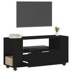 Tv-Meubel 102X34,5X43 Cm Bewerkt Hout