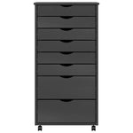 Ladekast Moss Verrijdbaar Massief Grenenhout