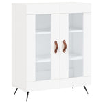 Hoge Kast 69,5X34X180 Cm Bewerkt Hout