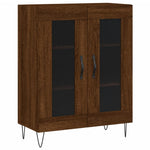 Hoge Kast 69,5X34X180 Cm Bewerkt Hout