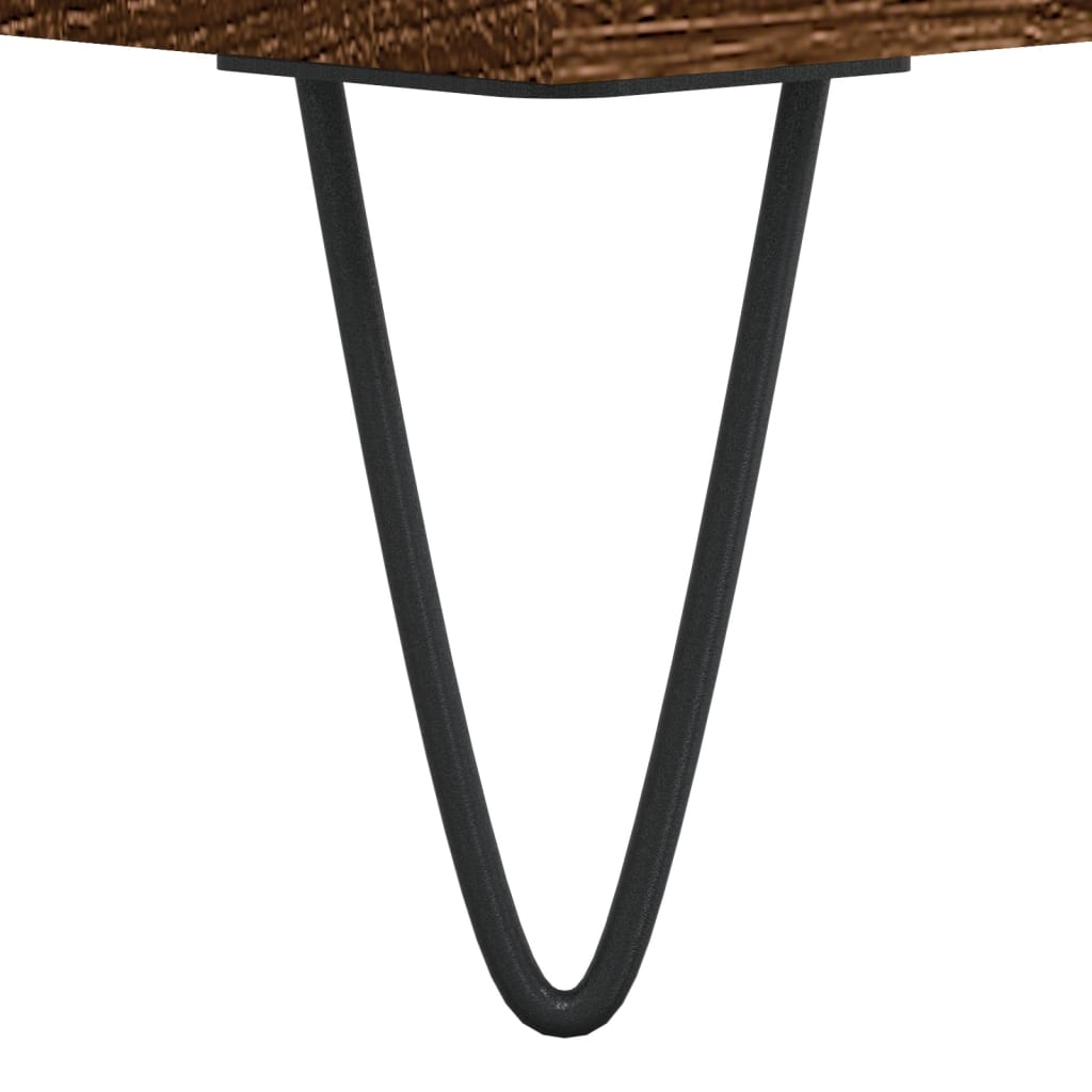 Hoge Kast 69,5X34X180 Cm Bewerkt Hout