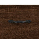 Hoge Kast 69,5X34X180 Cm Bewerkt Hout
