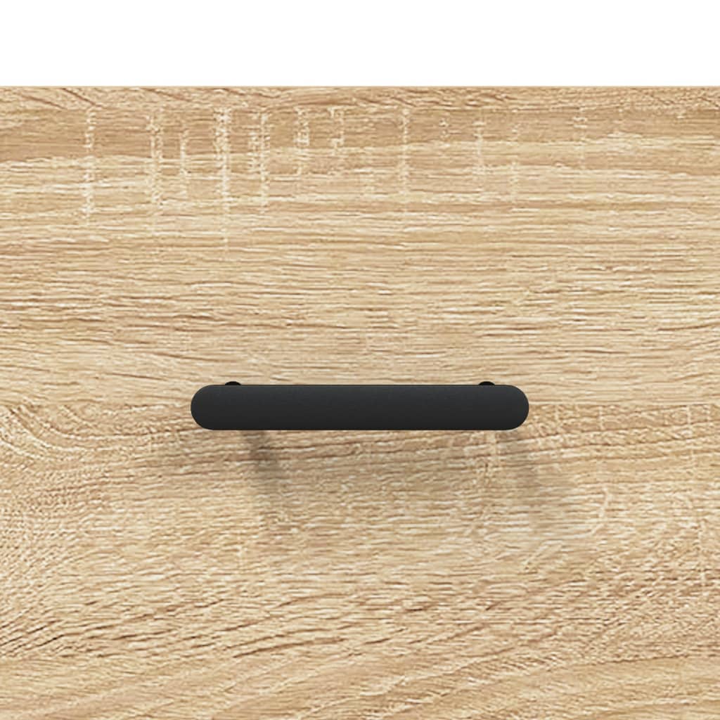 Hoge Kast 69,5X34X180 Cm Bewerkt Hout Kleurig