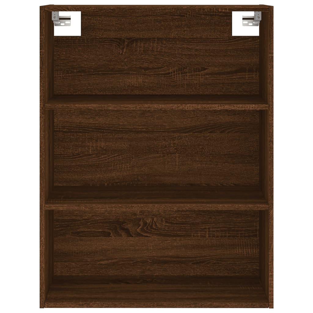 Hoge Kast 69,5X34X180 Cm Bewerkt Hout