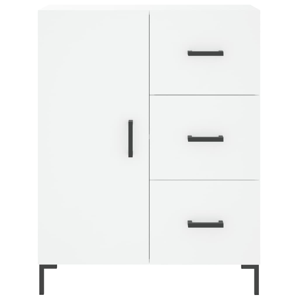 Hoge Kast 69,5X34X180 Cm Bewerkt Hout