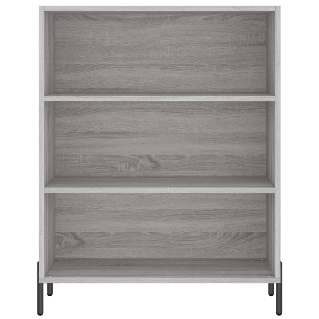Hoge Kast 69,5X32,5X180 Cm Bewerkt Hout Eikenkleur