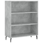 Hoge Kast 69,5X32,5X180 Cm Bewerkt Hout