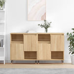 Dressoirs Bewerkt Hout Eikenkleurig