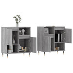 Dressoirs Bewerkt Hout Eikenkleurig