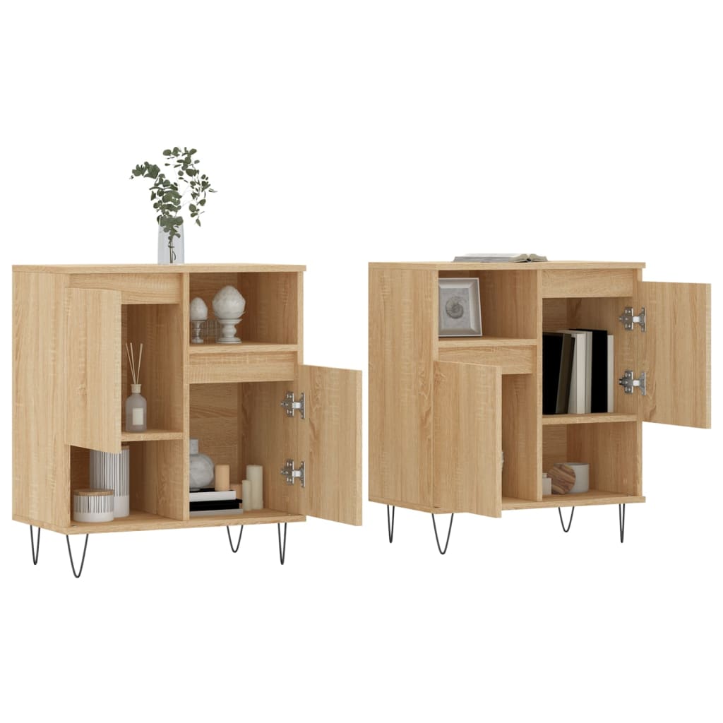 Dressoirs Bewerkt Hout Kleurig