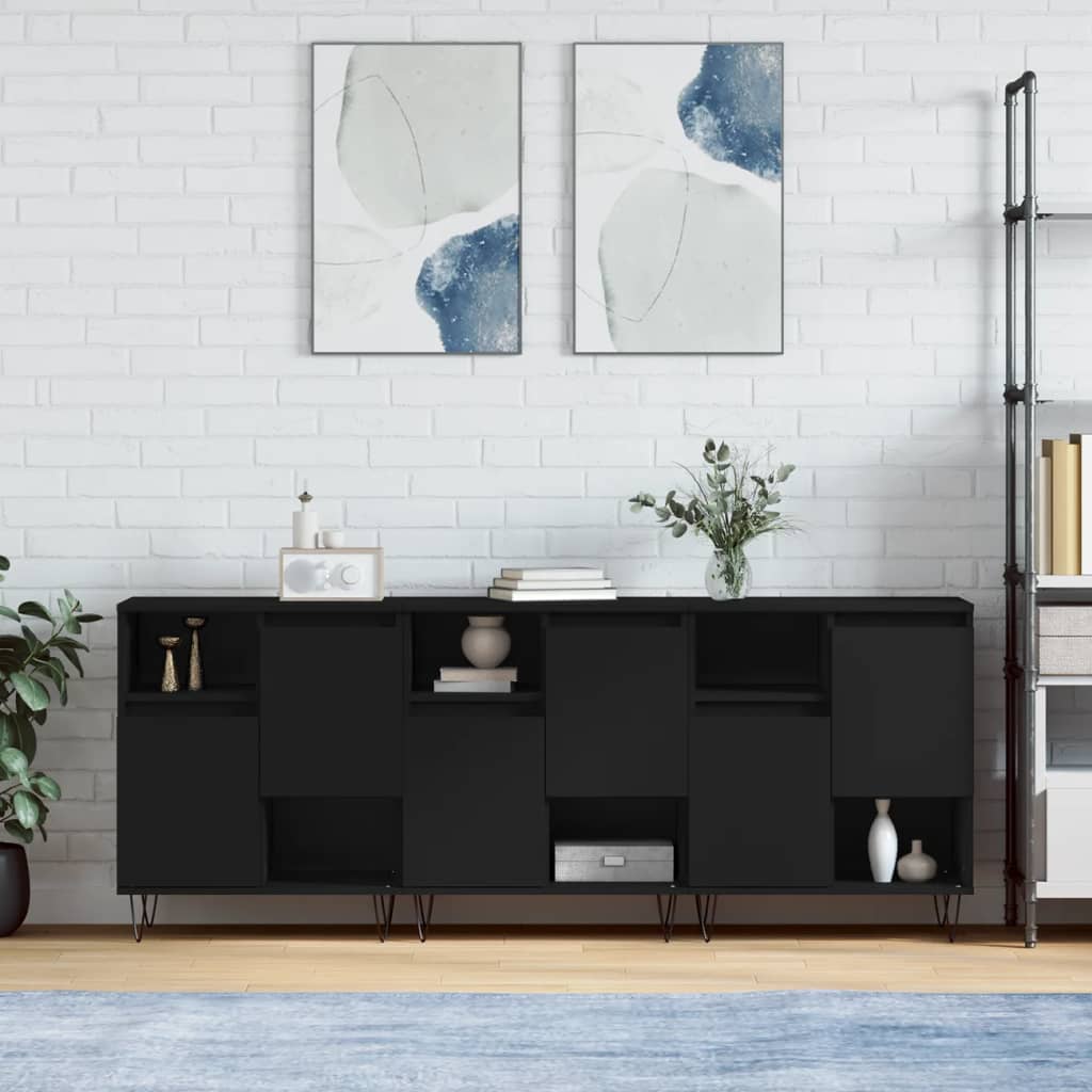 Dressoirs Bewerkt Hout Kleurig