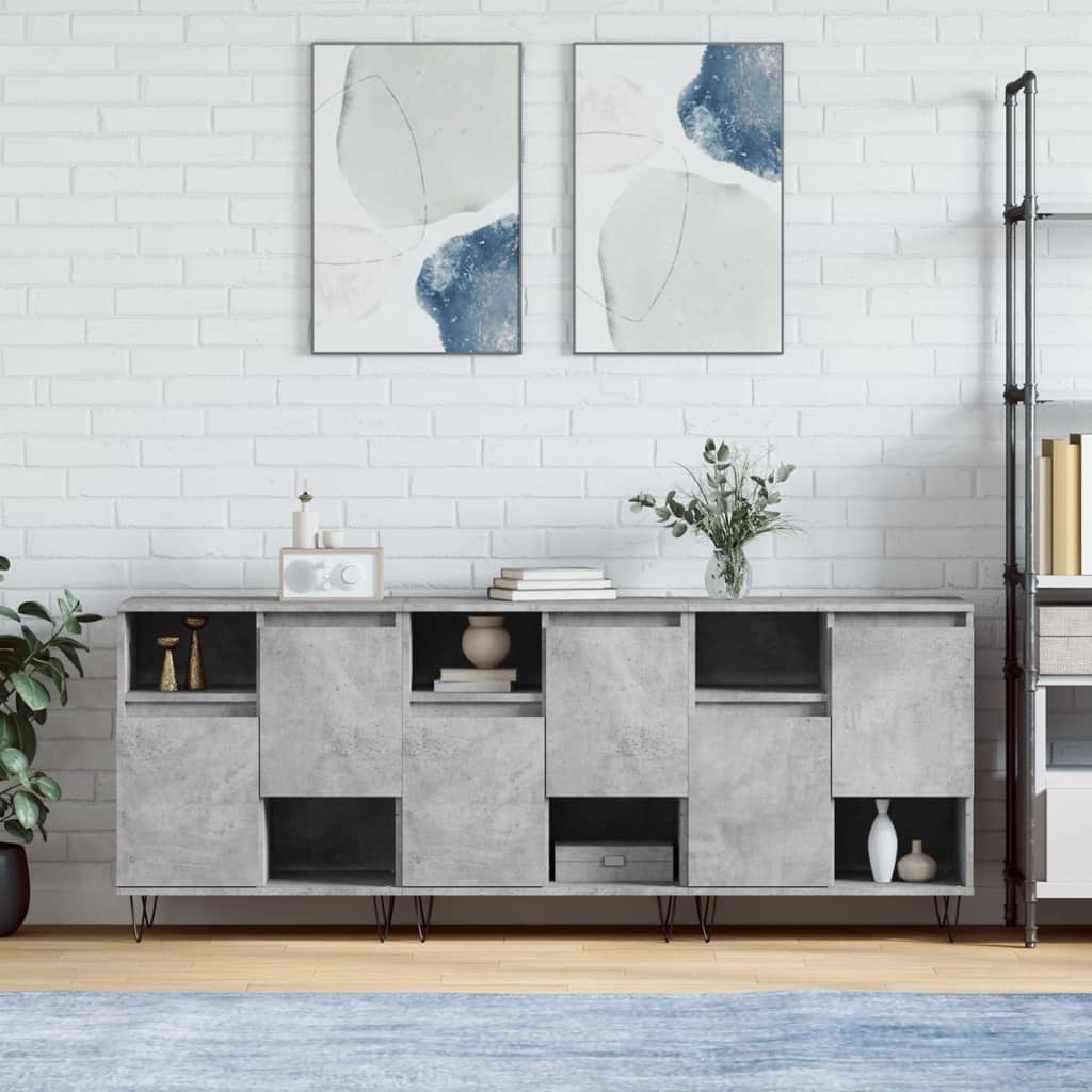Dressoirs Bewerkt Hout Kleurig