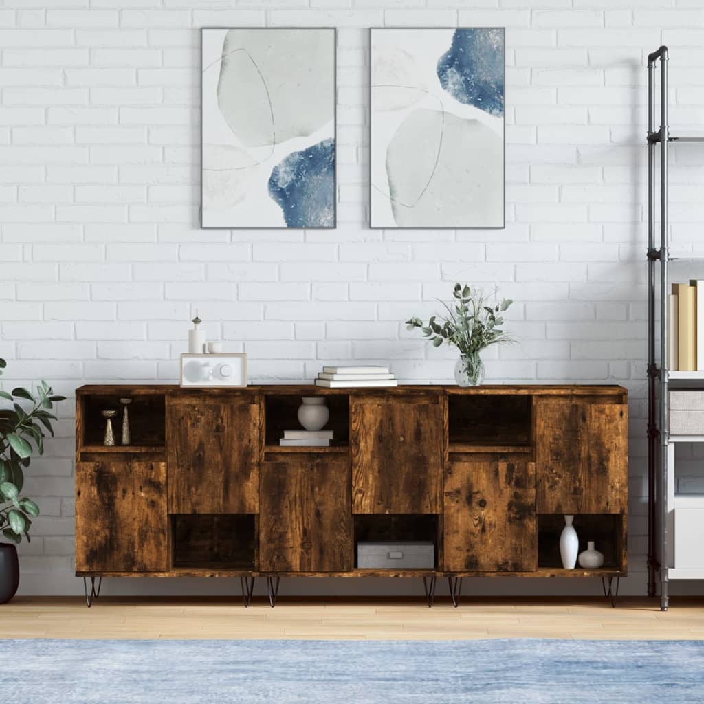 Dressoirs Bewerkt Hout Kleurig