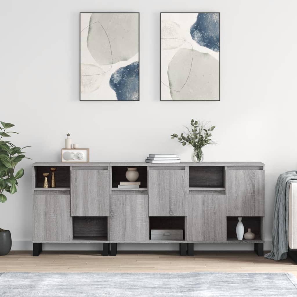 Dressoirs Bewerkt Hout