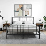 Nachtkastje 40X41X50 Cm Bewerkt Hout Kleurig