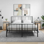 Nachtkastje 40X42X60 Cm Bewerkt Hout Bruin Eikenkleur