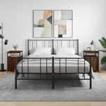 Nachtkastje 40X42X60 Cm Bewerkt Hout Bruin Eikenkleur