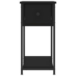 Nachtkastje 30X60X60 Cm Bewerkt Hout