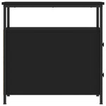 Nachtkastje 30X60X60 Cm Bewerkt Hout