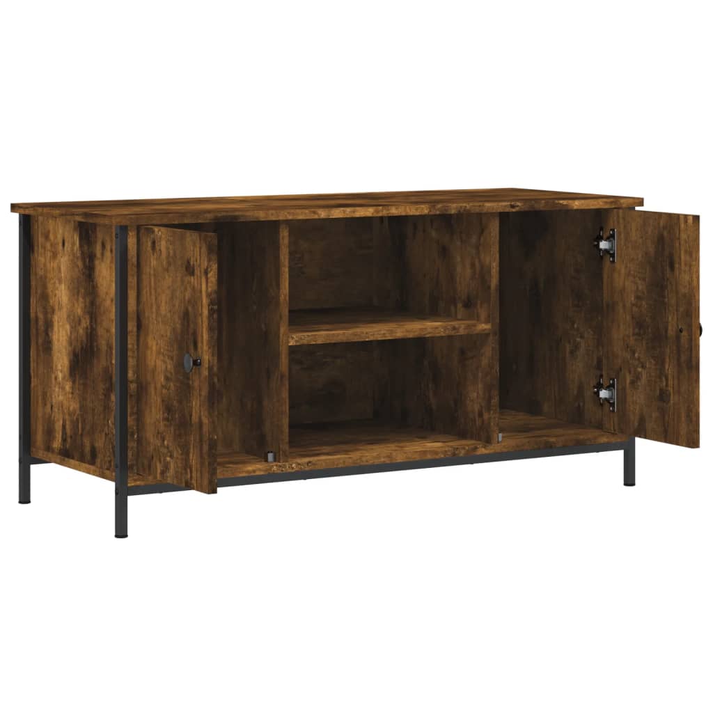 Tv-Meubel 100X40X50 Cm Bewerkt Hout Kleurig