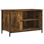 Tv-Meubel 80X40X50 Cm Bewerkt Hout Kleurig