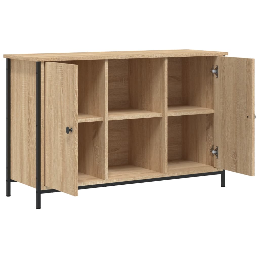 Tv-Meubel 100X35X65 Cm Bewerkt Hout Kleurig