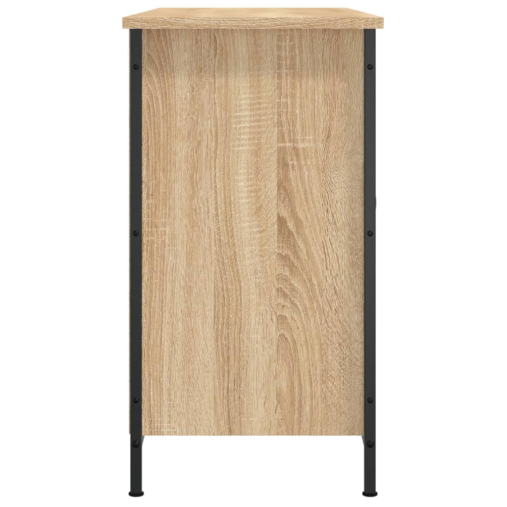 Tv-Meubel 100X35X65 Cm Bewerkt Hout Kleurig