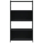 Boekenrek 80X30X145,5 Cm Bewerkt Hout En Ijzer