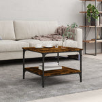 Salontafel Bewerkt Hout
