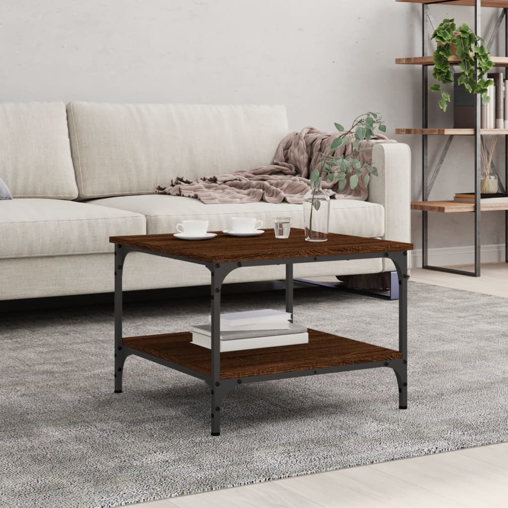 Salontafel Bewerkt Hout