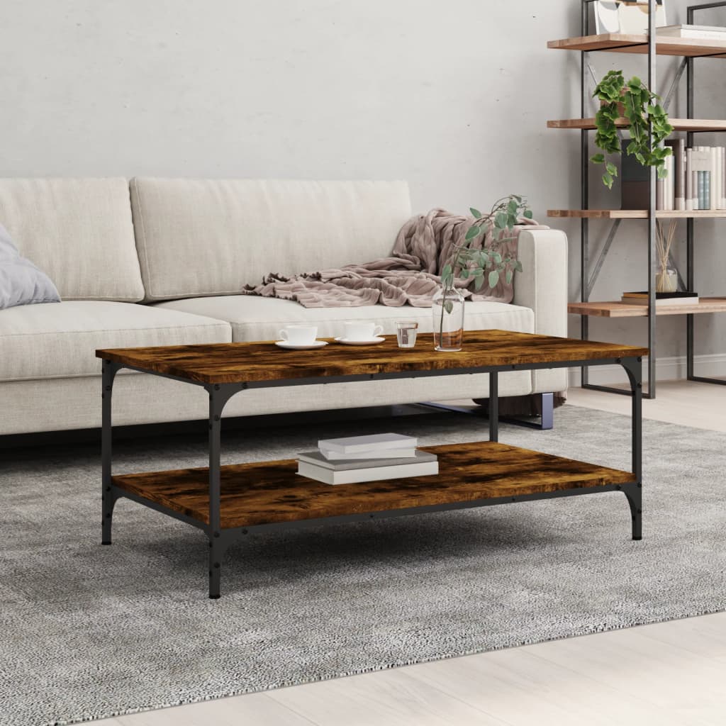 Salontafel Bewerkt Hout