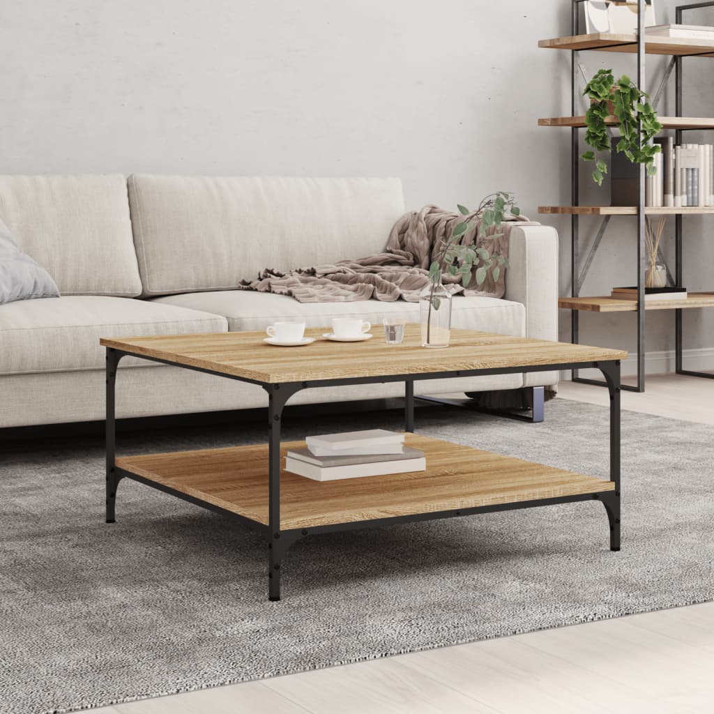 Salontafel Bewerkt Hout