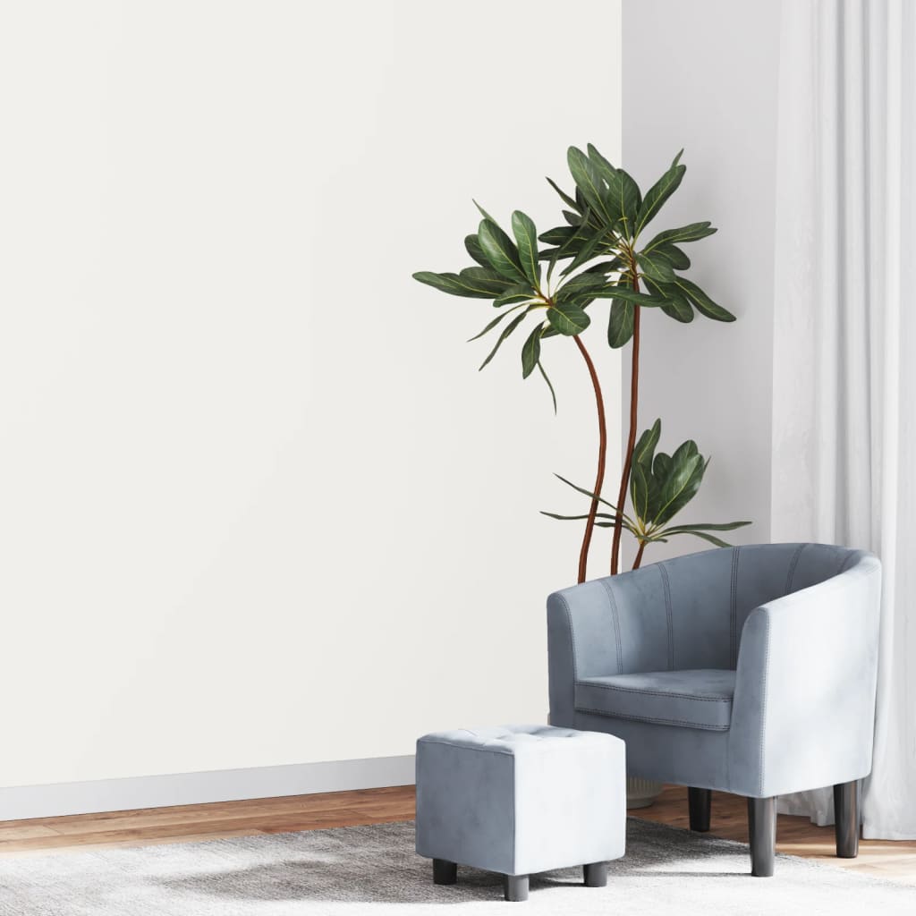 Behang 3D Effen Grijs