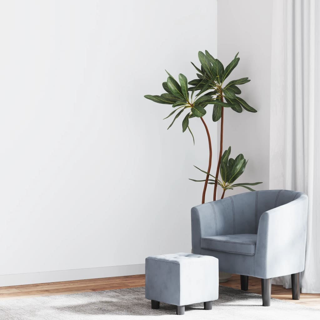 Behang 3D Effen Grijs