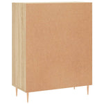 Dressoir 69,5X34X90 Cm Bewerkt Hout Kleurig