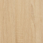 Dressoir 69,5X34X90 Cm Bewerkt Hout Kleurig