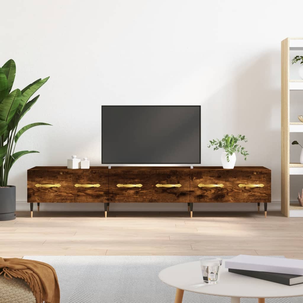 Tv-Meubel 50X36X30 Cm Bewerkt Hout