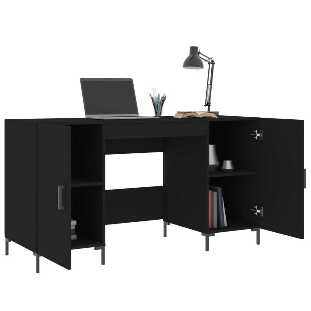 Bureau 140X50X75 Cm Bewerkt Hout