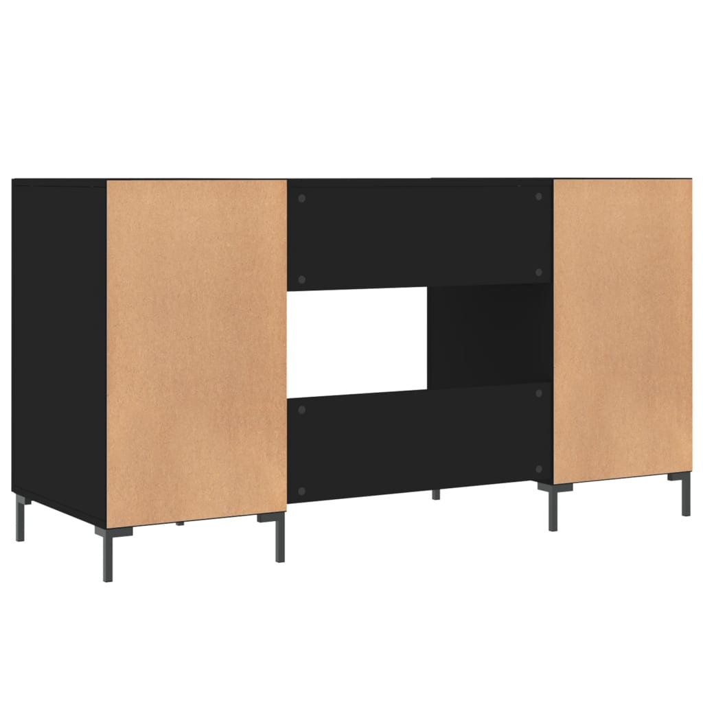 Bureau 140X50X75 Cm Bewerkt Hout