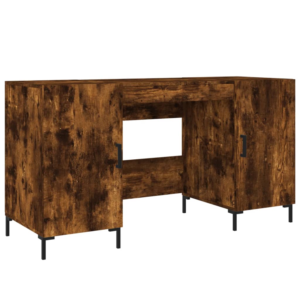 Bureau 140X50X75 Cm Bewerkt Hout Kleurig