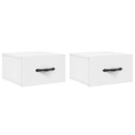 Nachtkastjes Wandgemonteerd 35X35X20 Cm