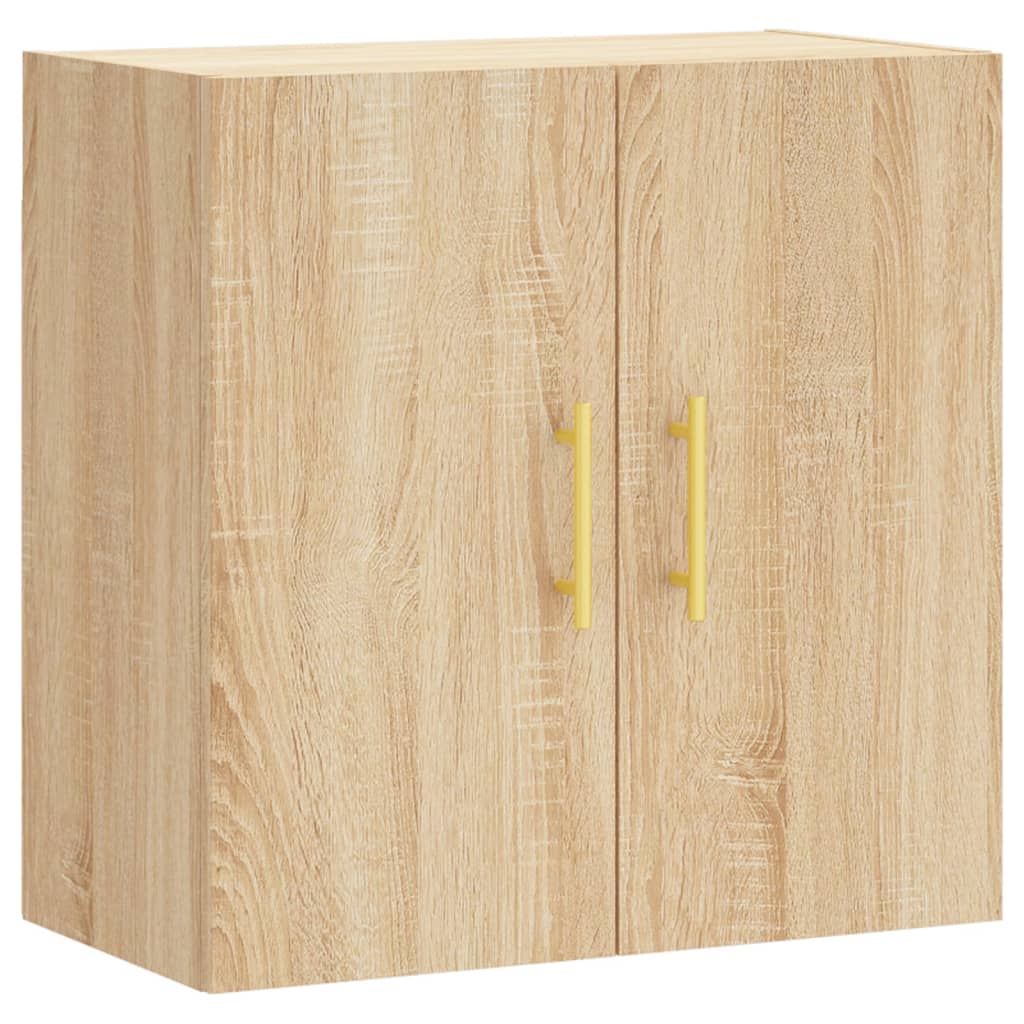 Wandkast 60X31X60 Cm Bewerkt Hout Kleurig