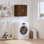 Wandkast 60X31X60 Cm Bewerkt Hout Kleurig