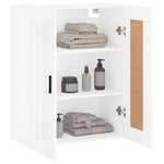 Wandkast 69,5X34X90 Cm Bewerkt Hout