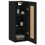 Wandkast 34,5X34X90 Cm Bewerkt Hout