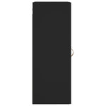 Wandkast 34,5X34X90 Cm Bewerkt Hout