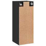 Wandkast 34,5X34X90 Cm Bewerkt Hout