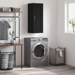 Wandkast 34,5X34X90 Cm Bewerkt Hout